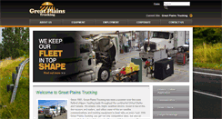 Desktop Screenshot of gptrucking.com